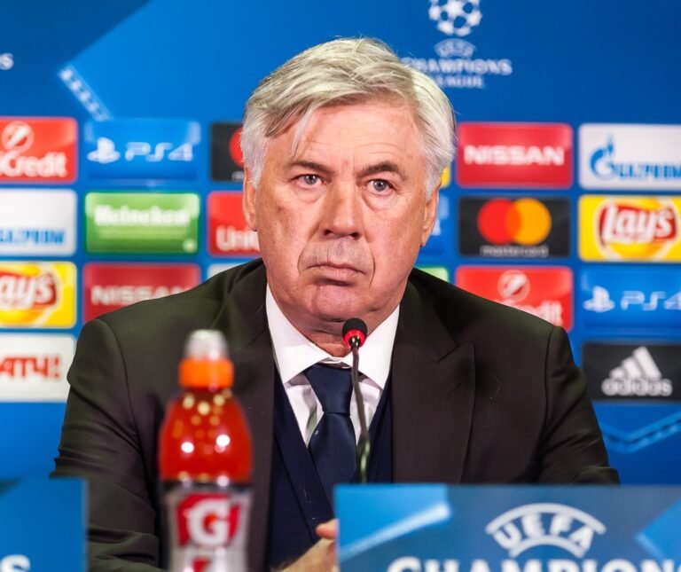 Carlo Ancelotti é o novo treinador da Seleção Brasileira