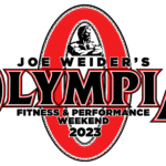 Logo oficial do Mr Olympia, representando o evento que reúne os brasileiros classificados para o Mr. Olympia 2025.